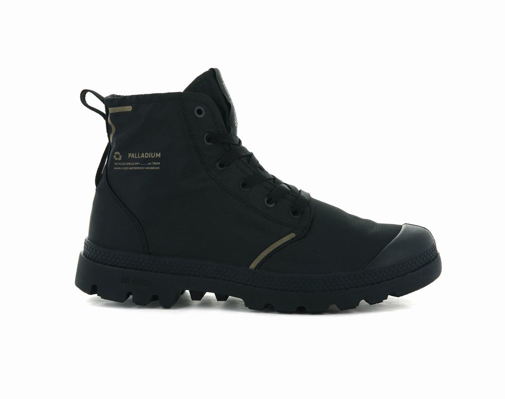 Palladium Pampa Lite+ Recycle Wp+ Men's Waterproof Boots Black (BXNG63402)